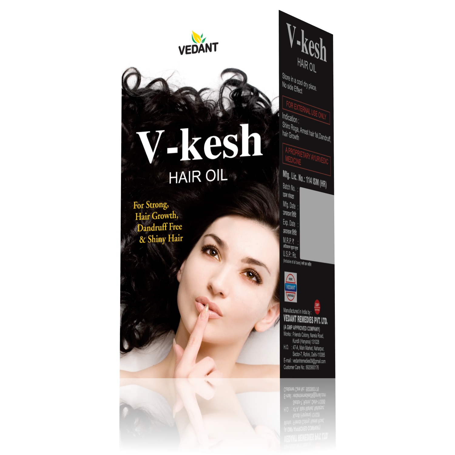 V-Kesh Hair Oil - Image 3