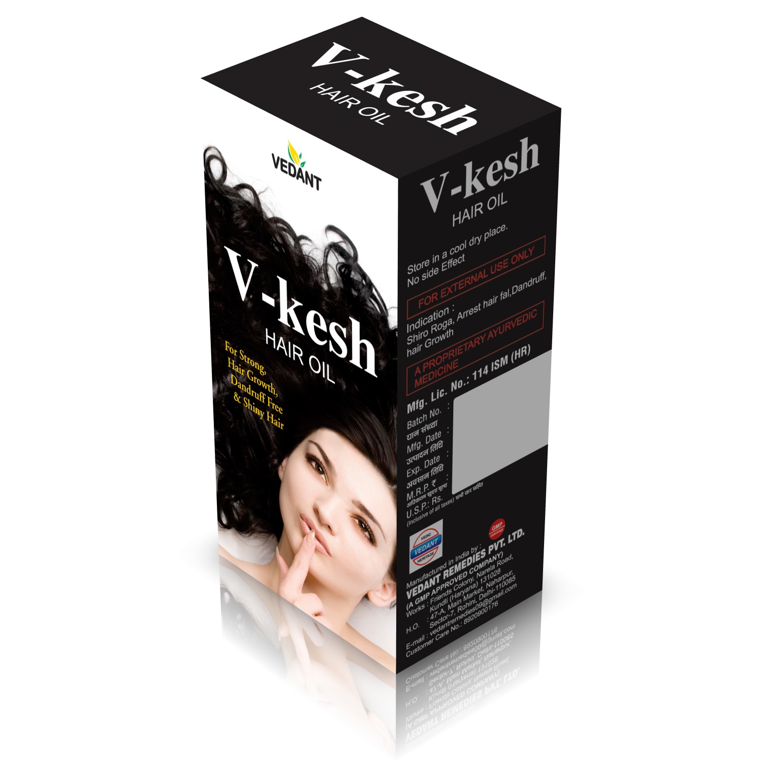 V-Kesh Hair Oil - Image 4